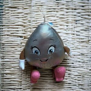 Hershey Kiss Plush Stuffed Animal Silver Kids Toy